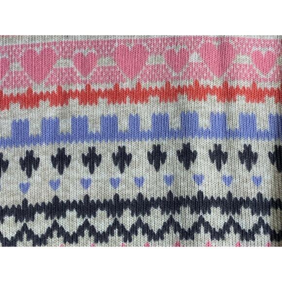 2 Pack Cuddl Duds Lounge Sleep Pants Pink Fair Isle Hearts Aztec Sweater Knit L - Picture 12 of 16